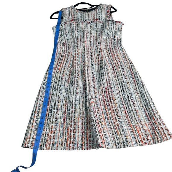 (NWT) Elie TAHARI Dean Sleeveless Tweed Sheath Dress Size 4 - Picture 8 of 8